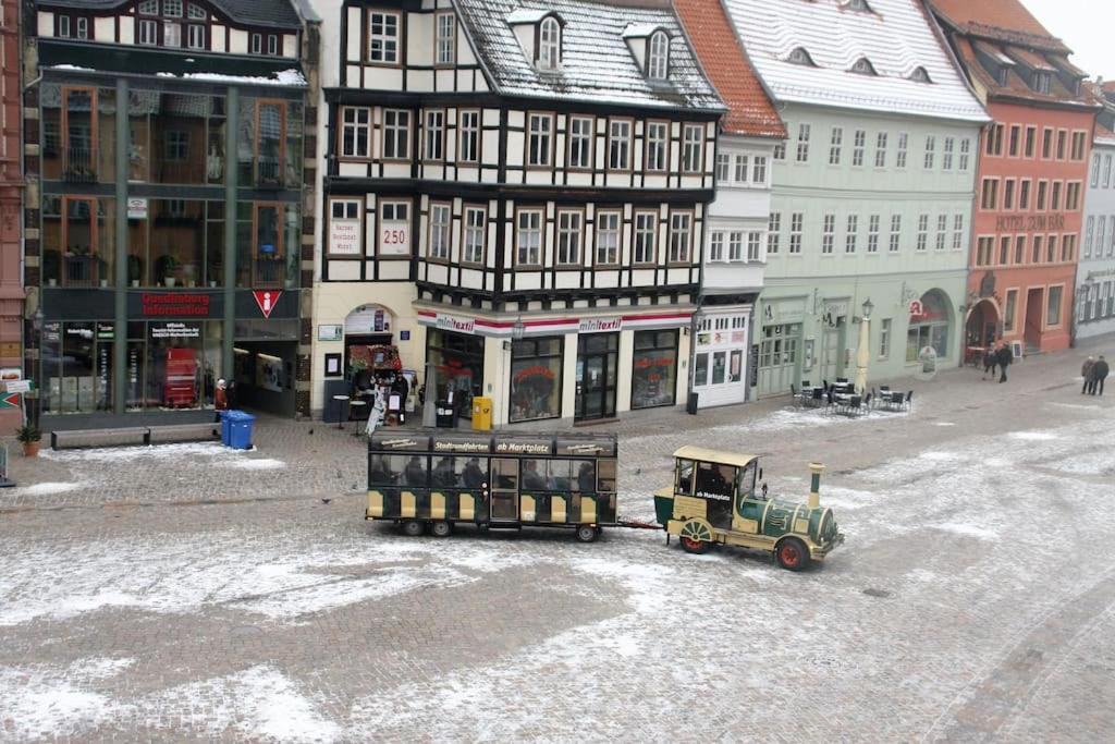 Schoene Ferienwohnung Mit Zwei Schlafzimmern Quedlinburg Exteriör bild