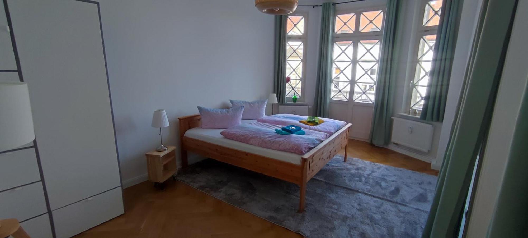 Schoene Ferienwohnung Mit Zwei Schlafzimmern Quedlinburg Exteriör bild